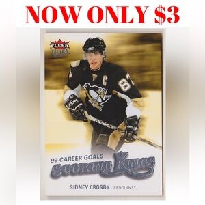 Sidney Crosby 2007:08 Fleer Ultra Pittsburgh Penguins Hockey Card